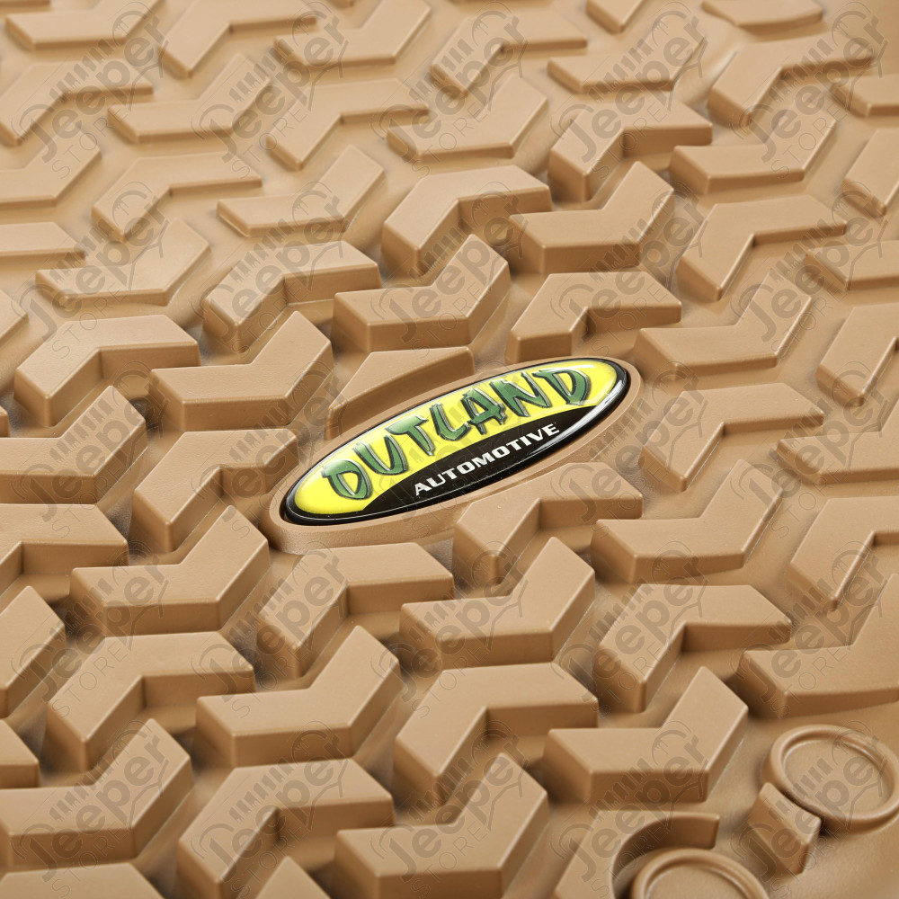 All Terrain Floor Liner, Front Pair, Tan 05-18 Pathfinder/Xterra