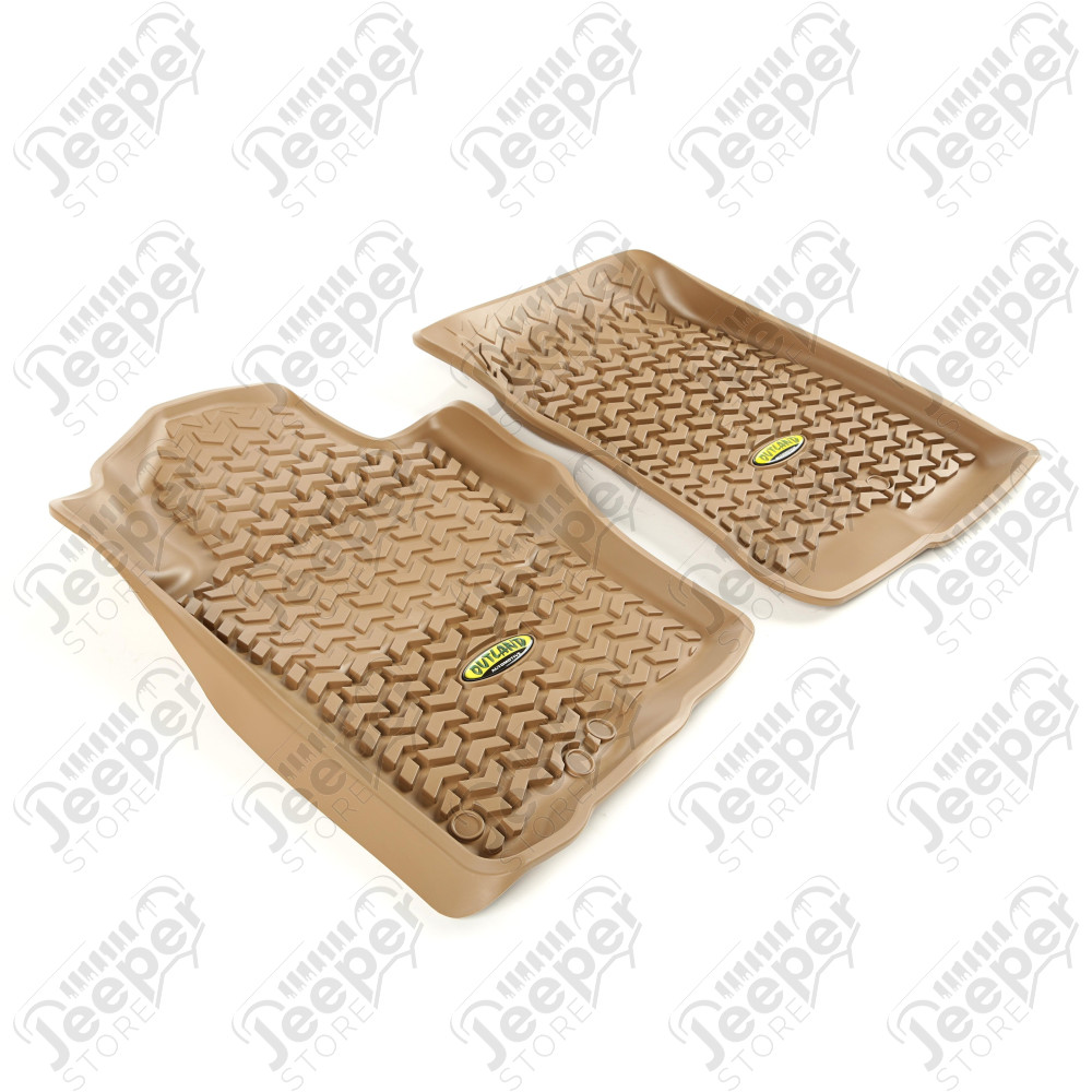 All Terrain Floor Liner, Front Pair, Tan 05-18 Pathfinder/Xterra