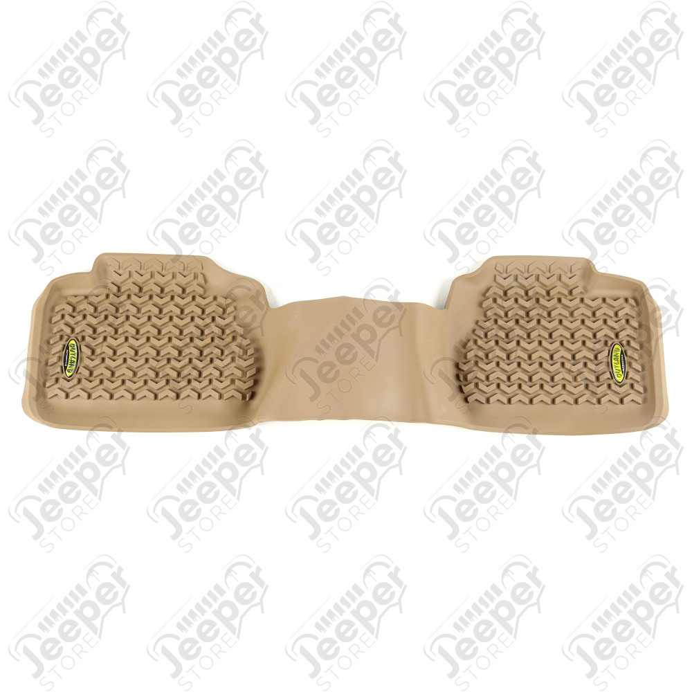 All Terrain Floor Liner, Rear, Tan; 07-13 Silverado/Sierra 1500 Ex