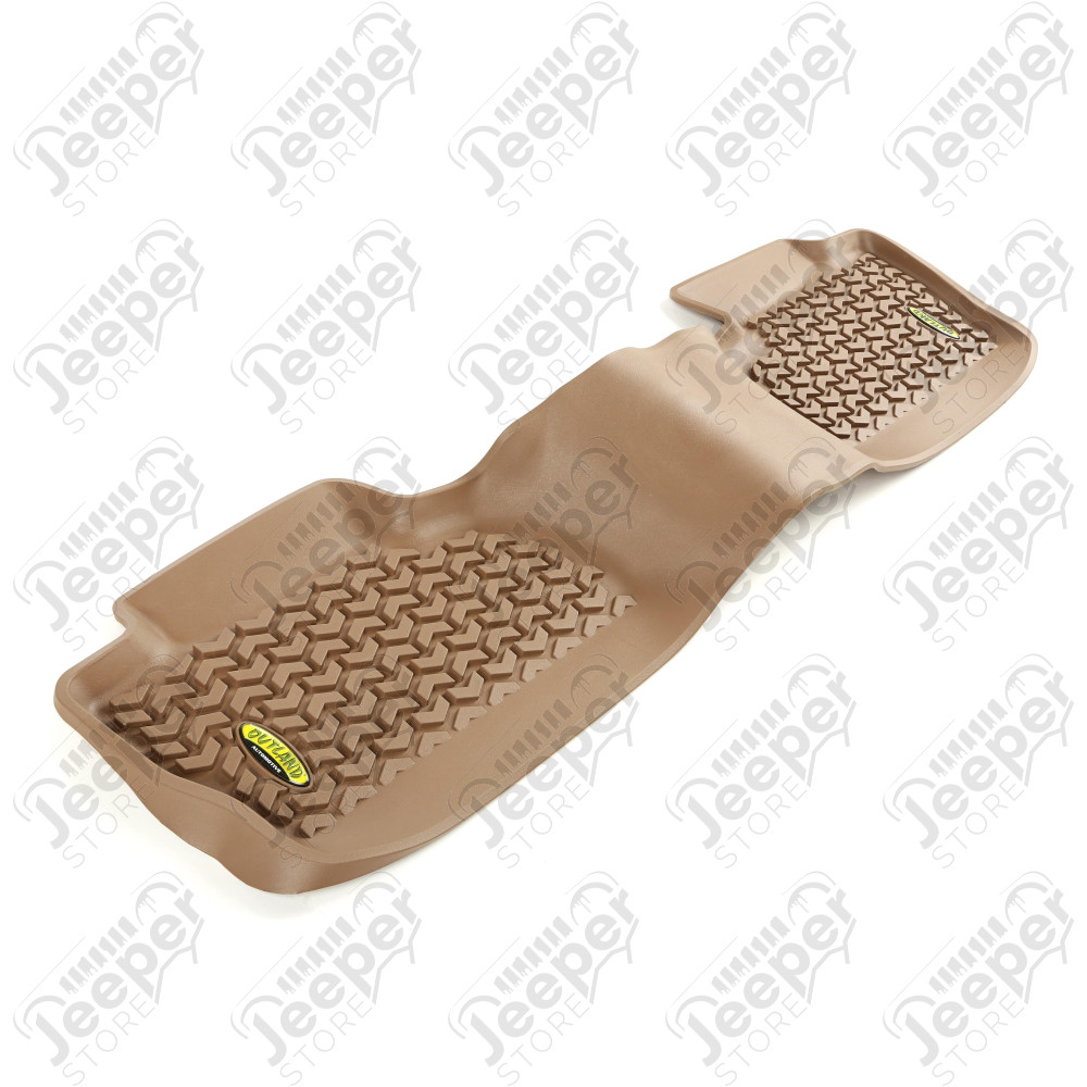 All Terrain Floor Liner, Rear, Tan 14-18 GM Crew/Double Cab