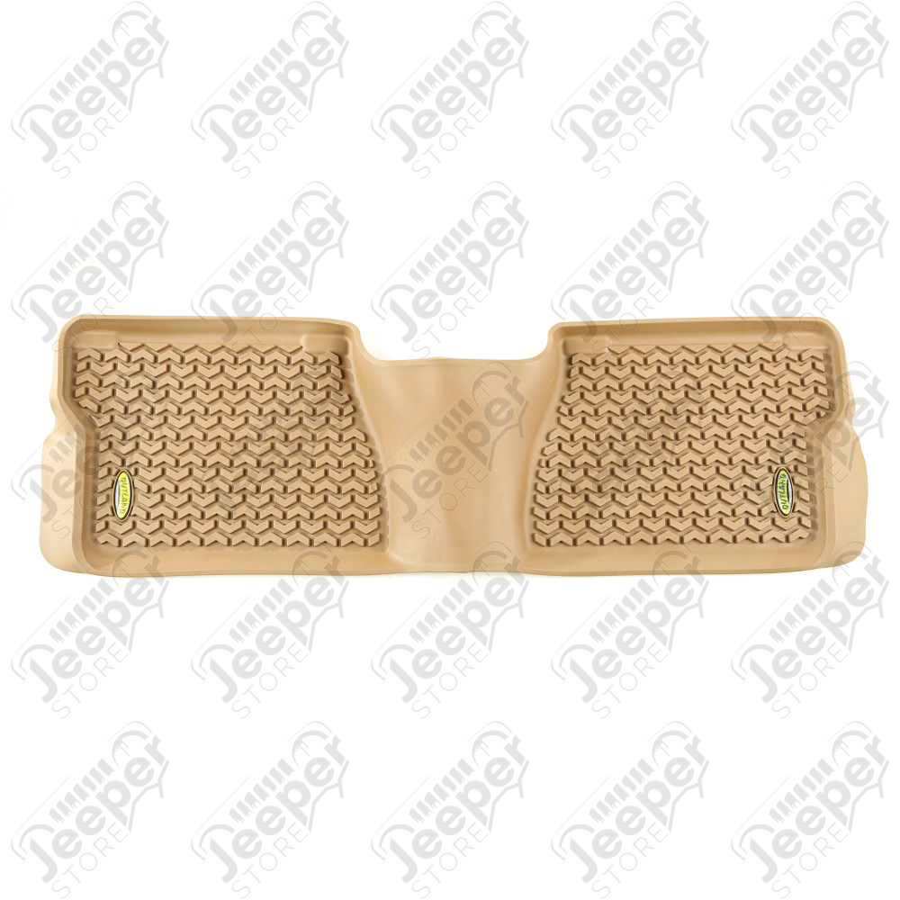 All Terrain Floor Liner, Rear, Tan; 07-18 Toyota Tundra