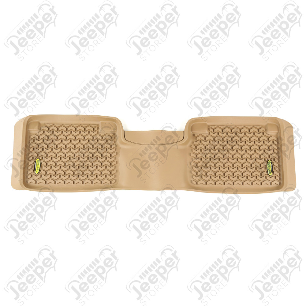 All Terrain Floor Liner, Rear, Tan; 12-18 Nissan Titan Pickup
