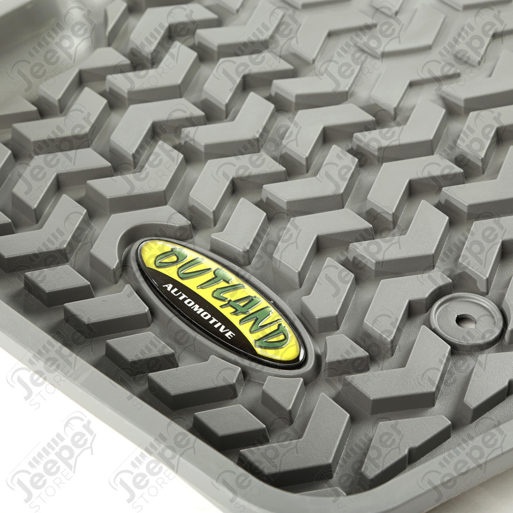 All Terrain Floor Liner, Front Pair, Gray 11-14 Ford Explorer