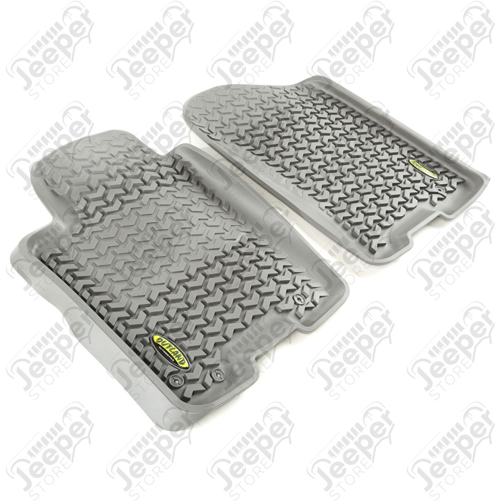 All Terrain Floor Liner, Front Pair, Black 12-18 Nissan Armada/Titan