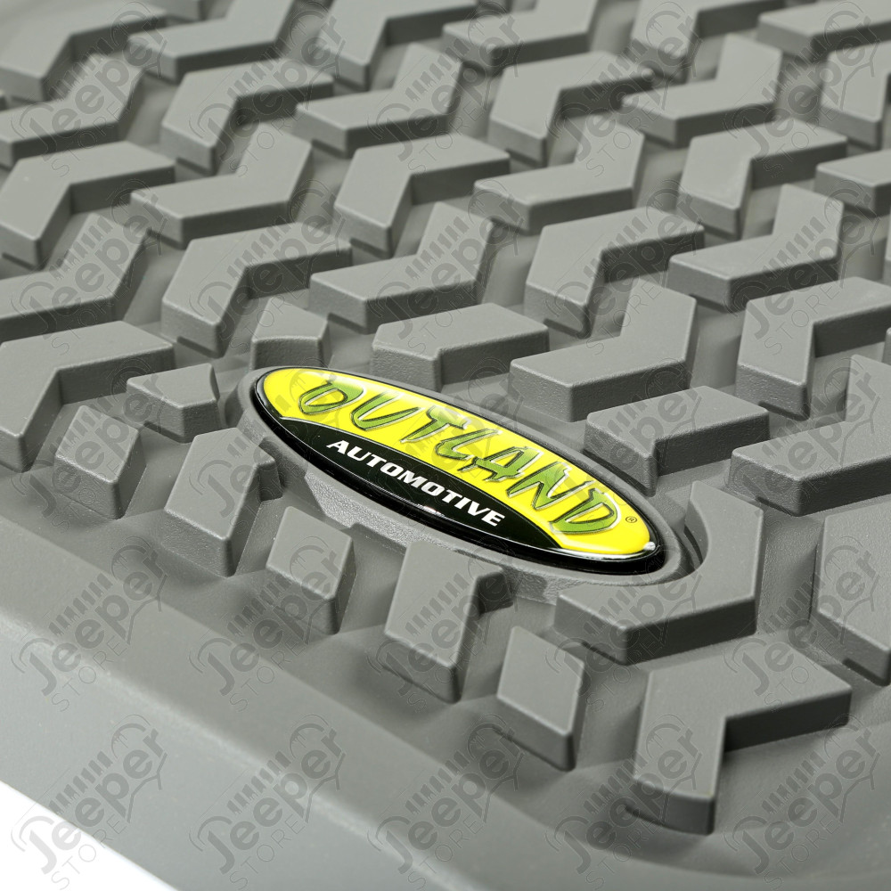 All Terrain Floor Liner, Rear, Gray 97-08 Ford F-150