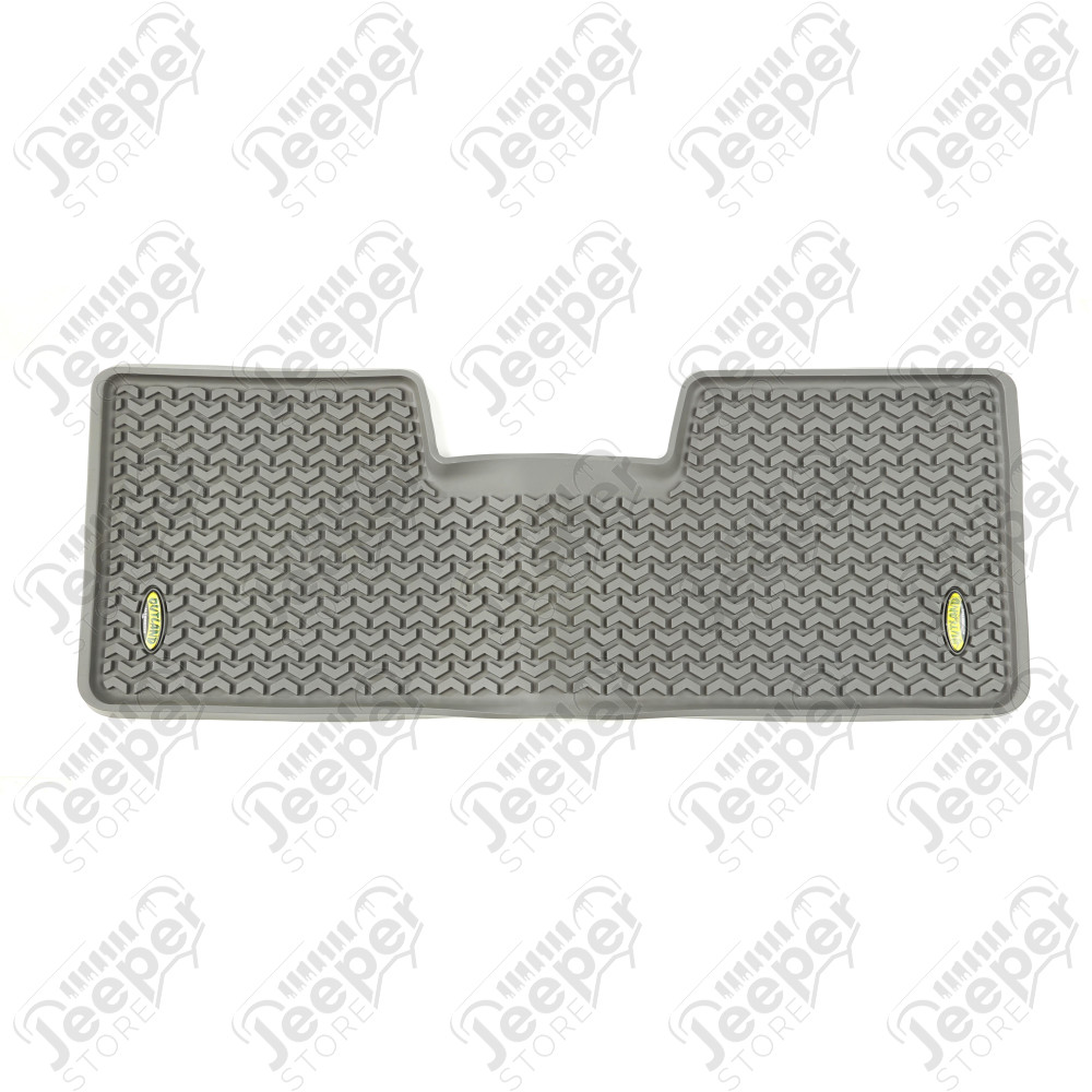 All Terrain Floor Liner, Rear, Gray; 09-14 Ford F-150 SuperCrew