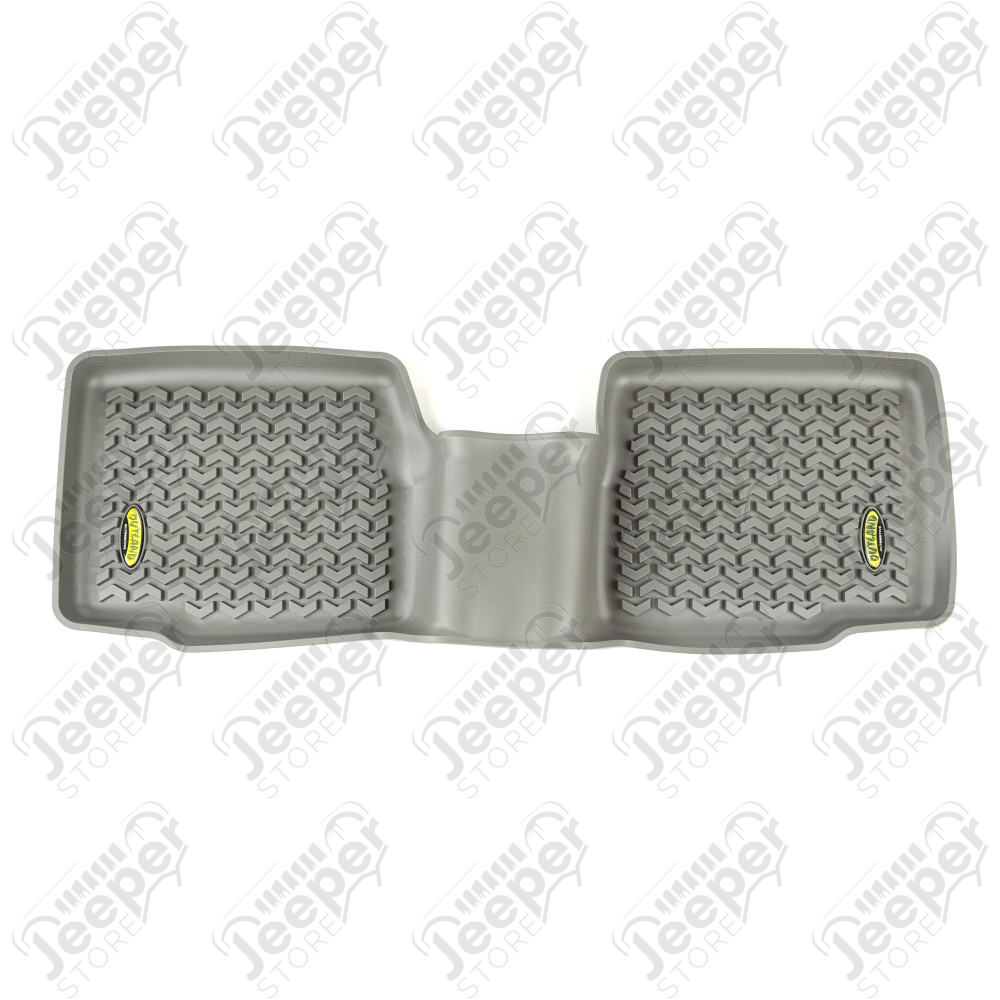 All Terrain Floor Liner, Rear, Gray; 11-14 Ford Explorer