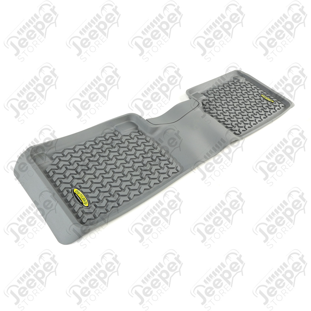 All Terrain Floor Liner, Rear, Gray 12-18 Nissan Titan