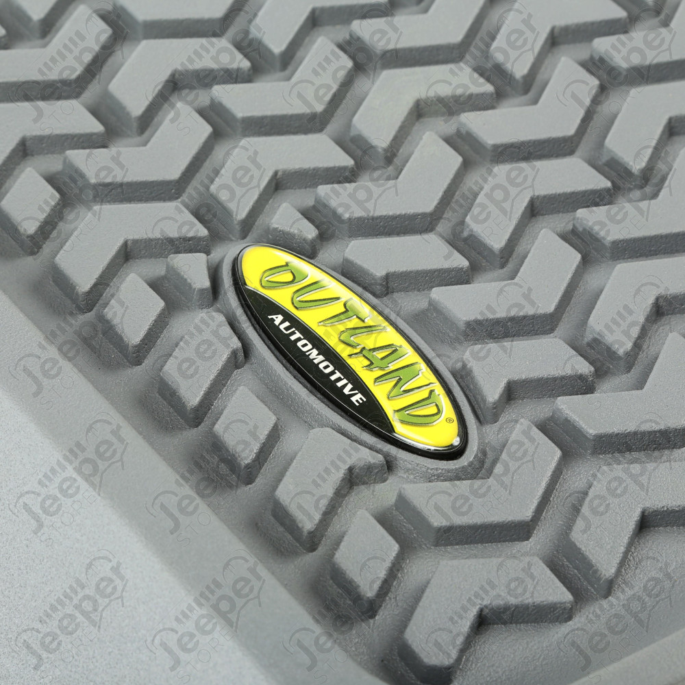 All Terrain Floor Liner, Rear, Gray 12-18 Nissan Titan