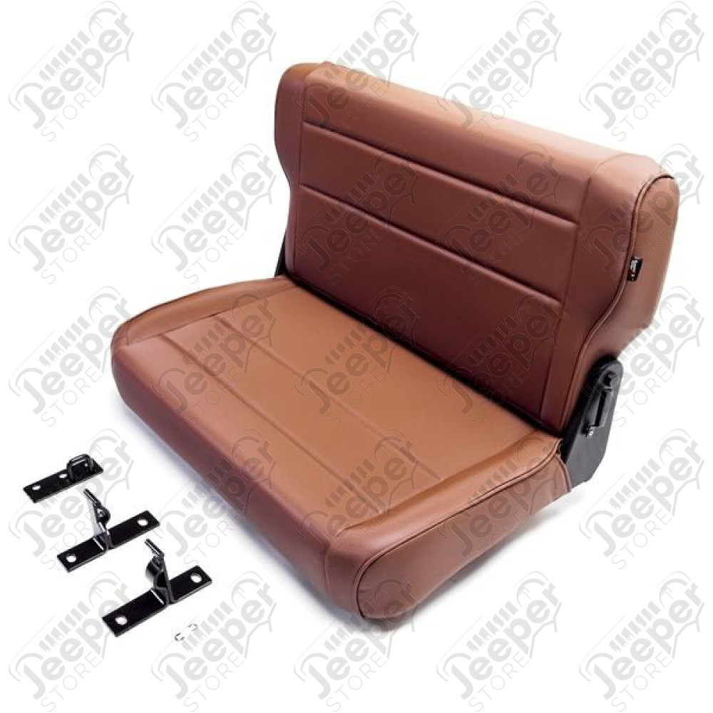 Seat, Rear, Fold/Tumble; 76-95 Jeep CJ/Wrangler YJ