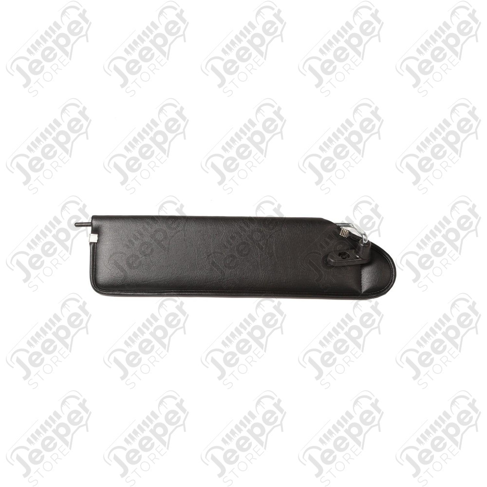 Sun Visor, Right, Black; 03-06 Jeep Wrangler TJ