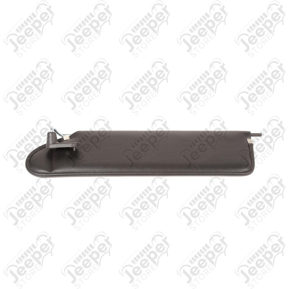 Sun Visor, Left, Black; 03-06 Jeep Wrangler TJ