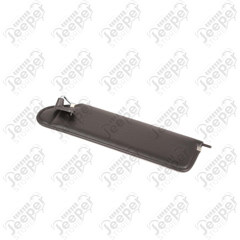 Sun Visor, Left, Black 03-06 Jeep Wrangler TJ