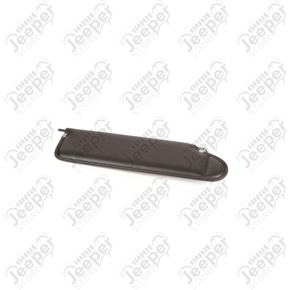 Sun Visor, Left, Black 03-06 Jeep Wrangler TJ