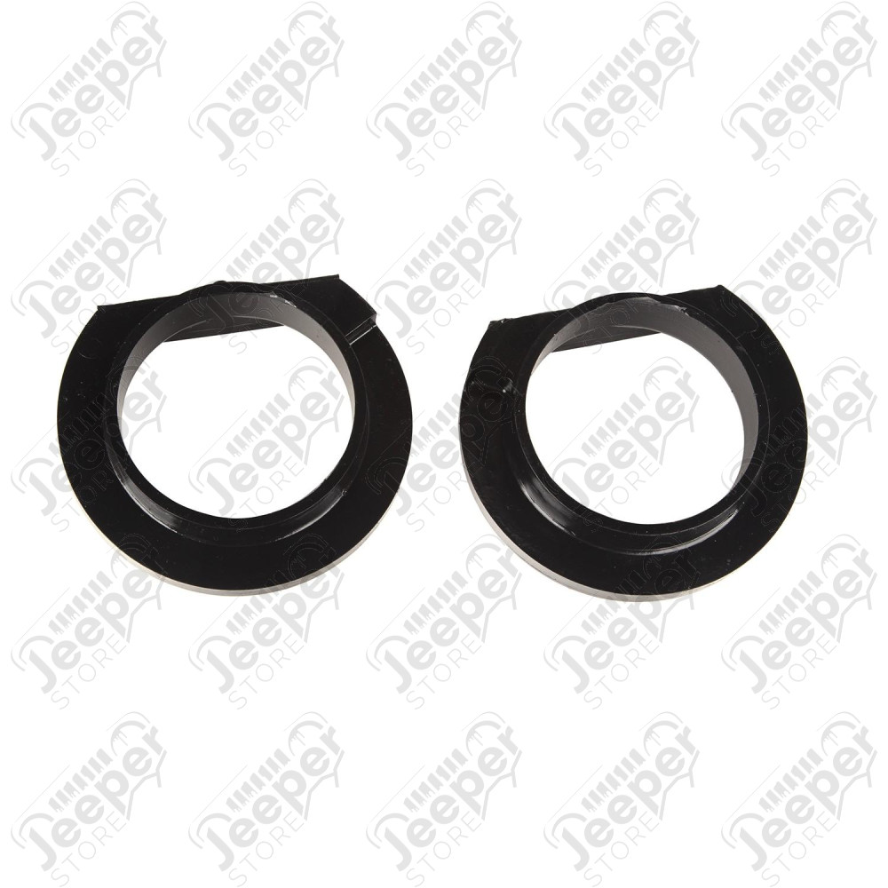 Front Coil Spring Isolators for Mopar; 18-20 JL/JT