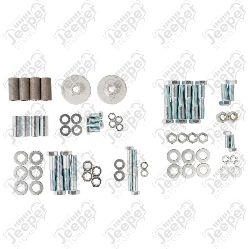 Economy Spacer Lift Kit 2.5 inch 18-20 Jeep Wrangler JL