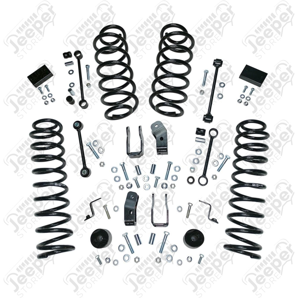 2.5" Lift Kit w/o Shocks; 18-20 Jeep Wrangler JL, 4Dr