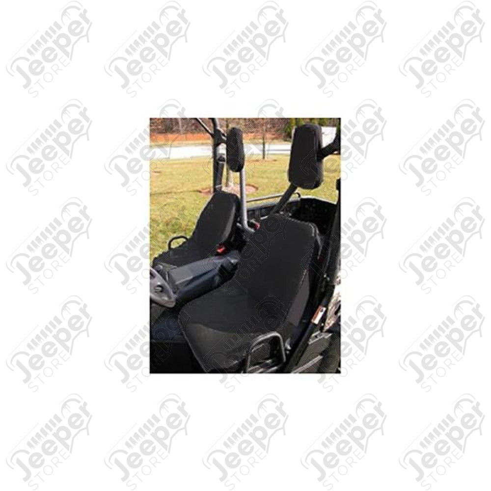 Seat Cover Kit, Fabric, Black; Yamaha UTV