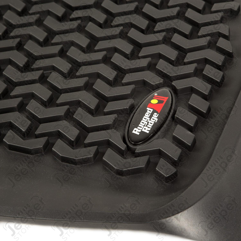 All Terrain Floor Liner, Front Pair, Black 17-18 Ford F-250