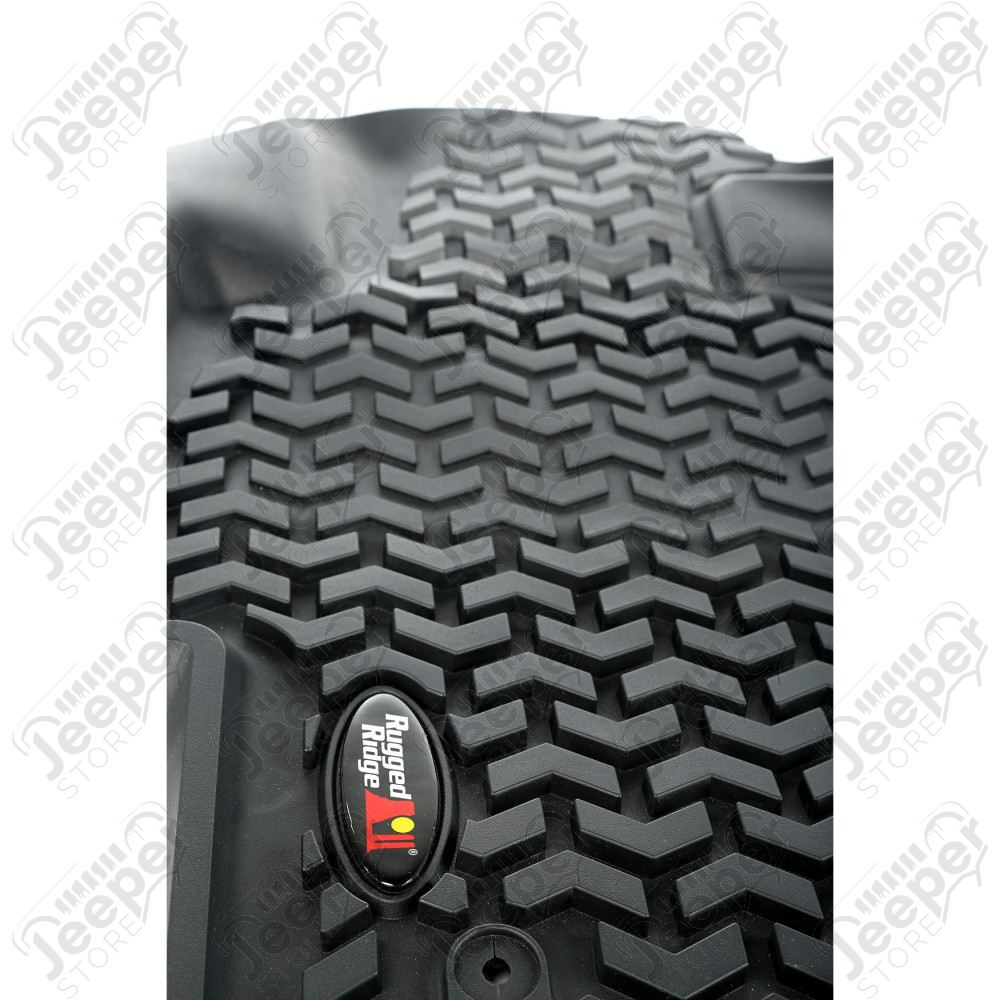 All Terrain Floor Liner, Front Pair, Black 14-18 Subaru Forester