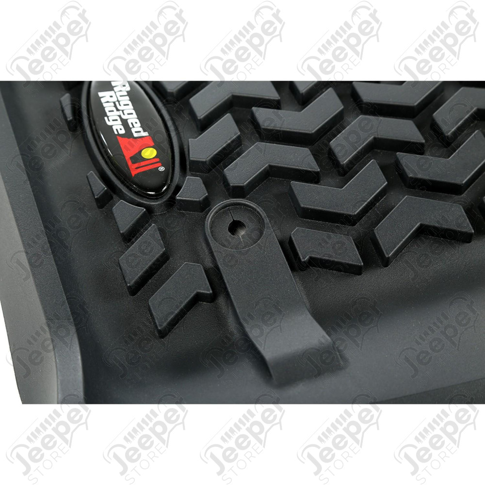 All Terrain Floor Liner, Front Pair, Black 14-18 Subaru Forester