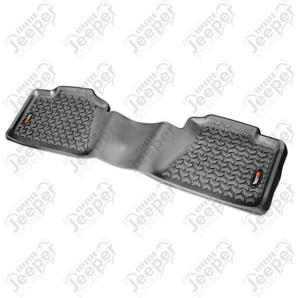 All Terrain Floor Liner, Rear, Black; 99-14 GMC Full-size Pickup/SUV