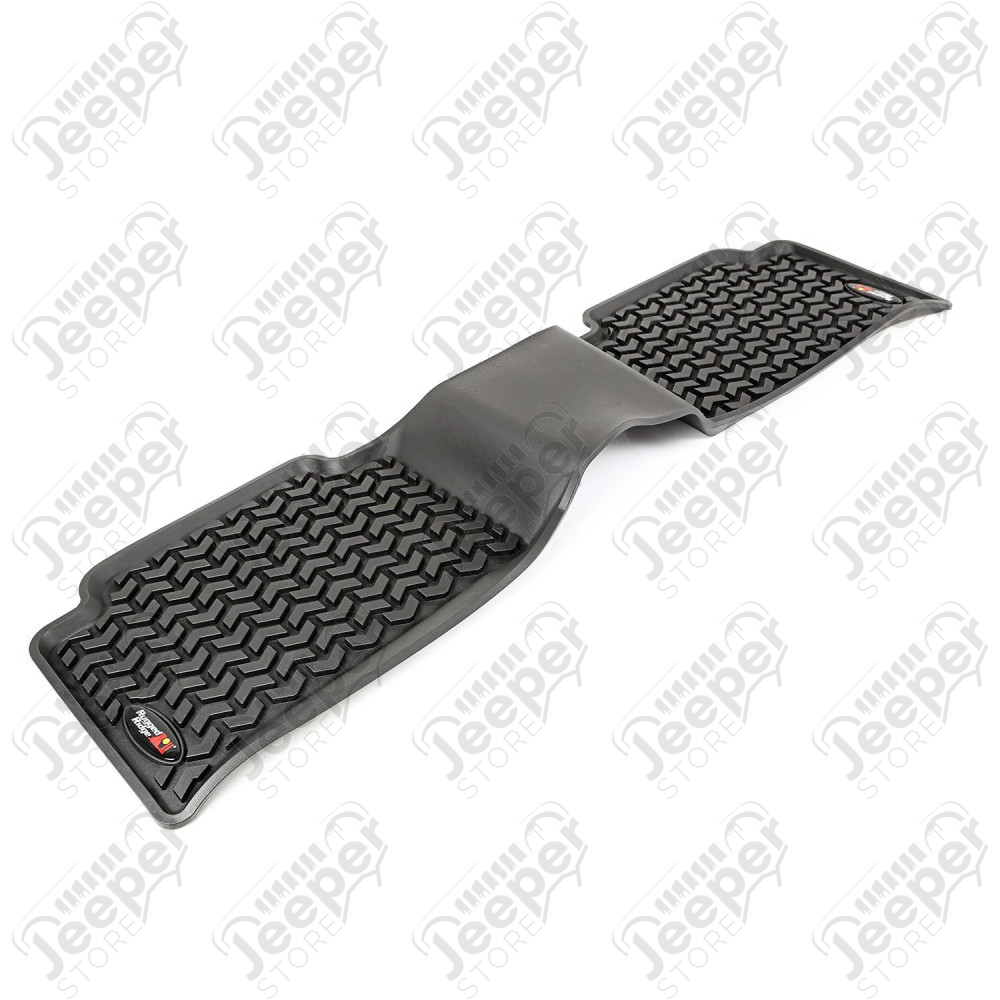 Floor Liner, Rear Black, 2015-2020 Chevrolet / GMC Colorado / Canyon Crew Cab