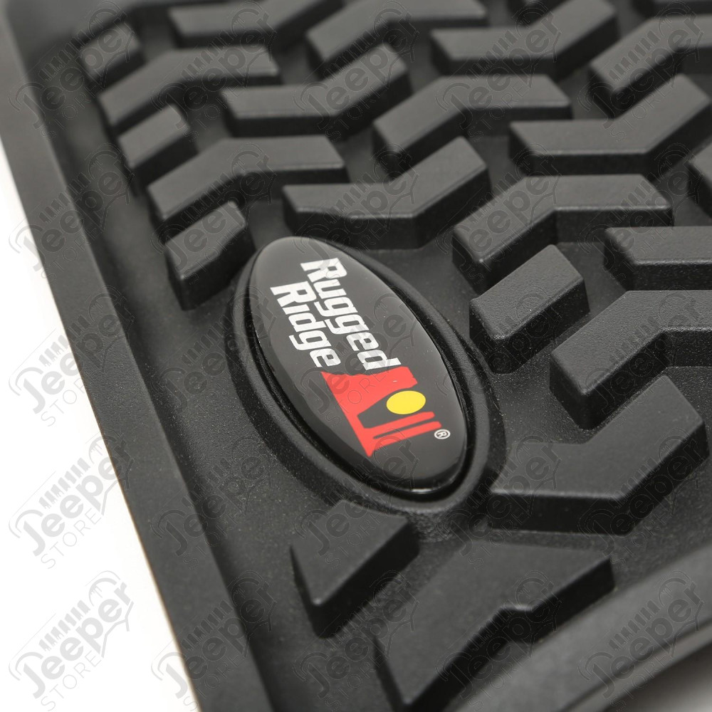 Floor Liner, Rear Black, 2015-2020 Chevrolet / GMC Colorado / Canyon Crew Cab