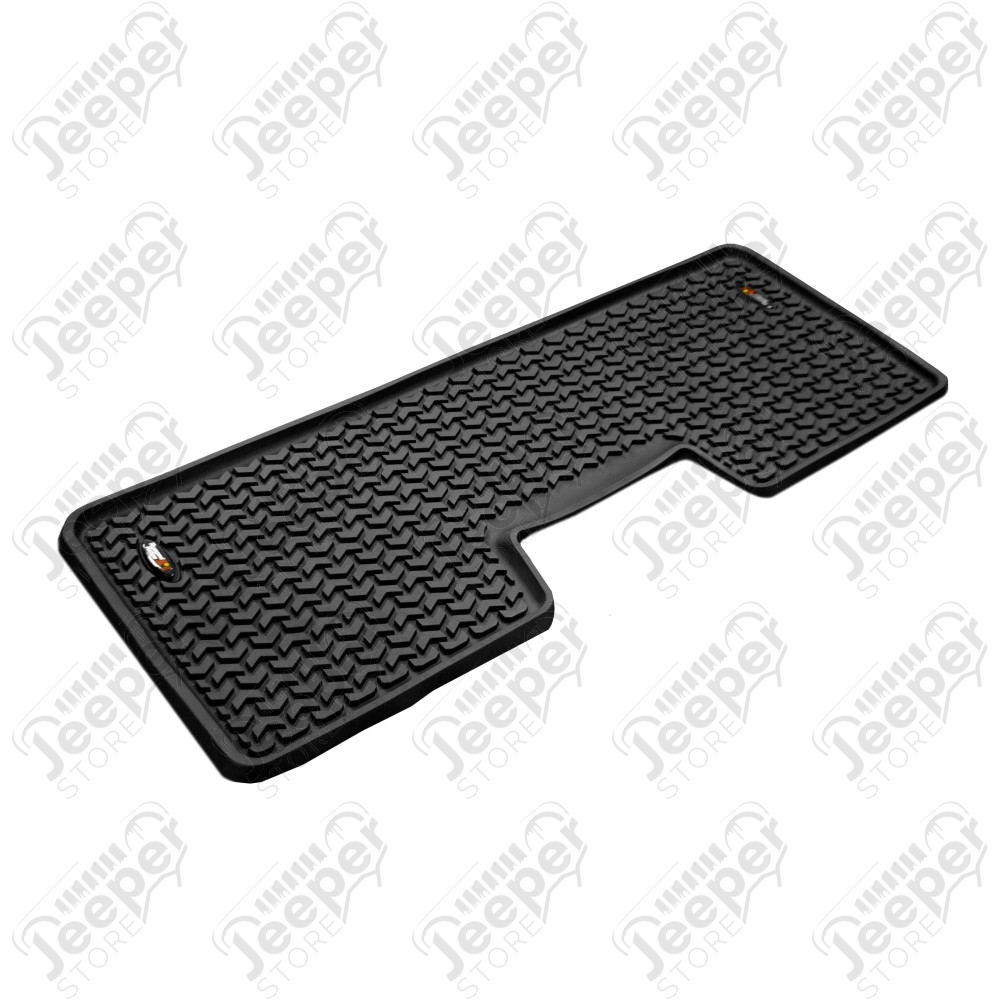 All Terrain Floor Liner, Rear, Black; 09-14 Ford F-150 SuperCrew