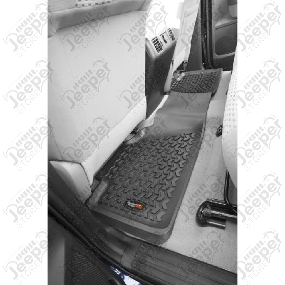All Terrain Floor Liner, Rear, Black 05-18 Toyota Tacoma