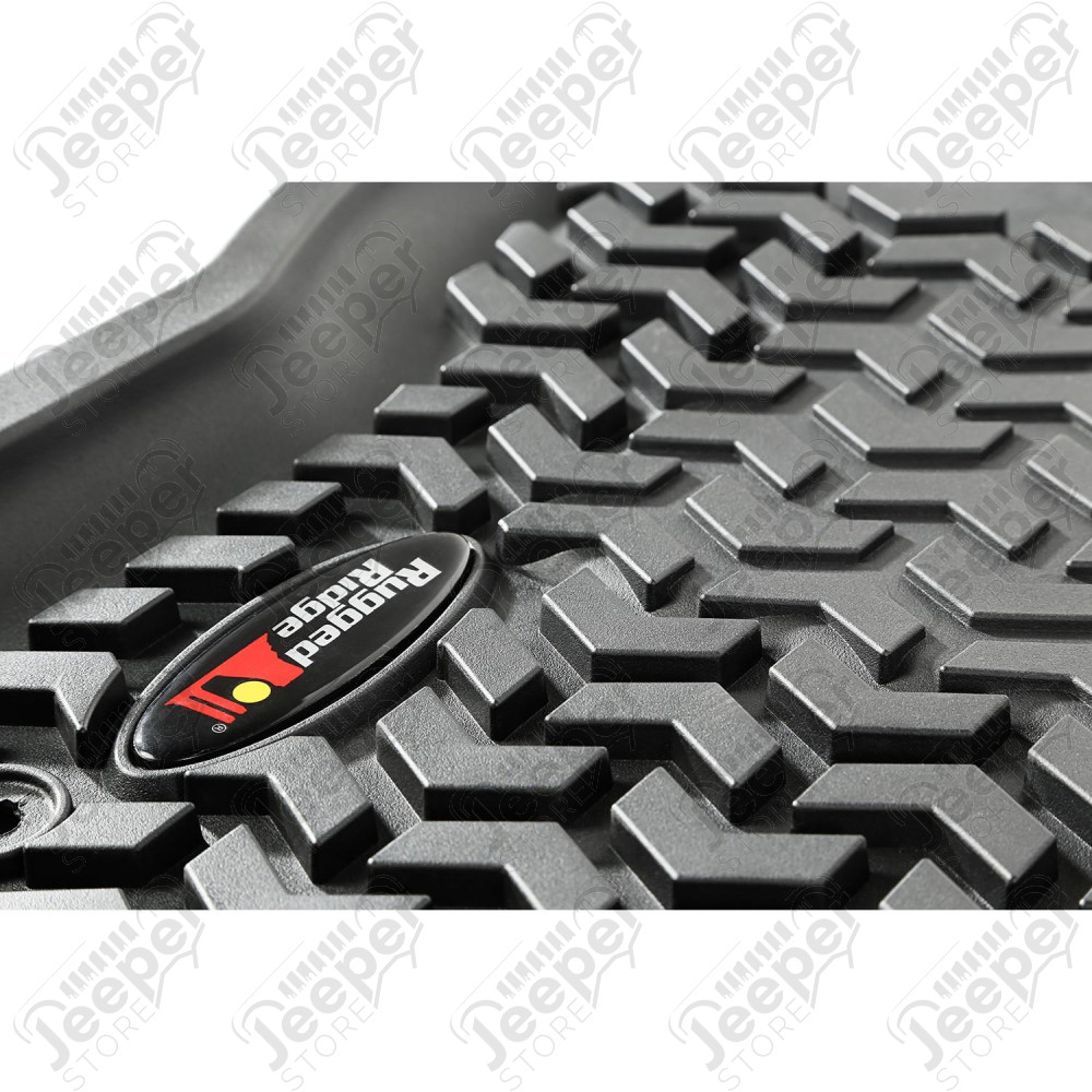 All Terrain Floor Liner Kit, Black 15-18 Ford F-150