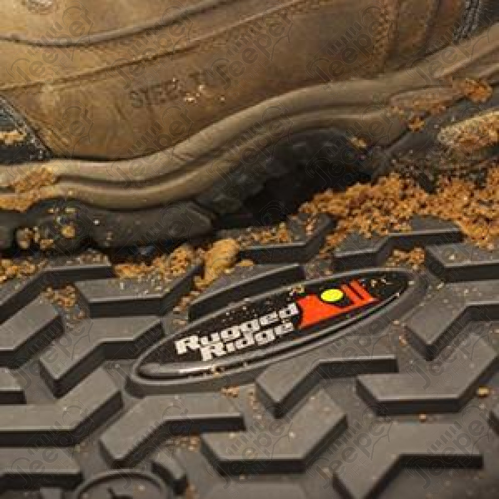 All Terrain Floor Liner Kit, Black 02-11 Ram 1500-3500 Quad