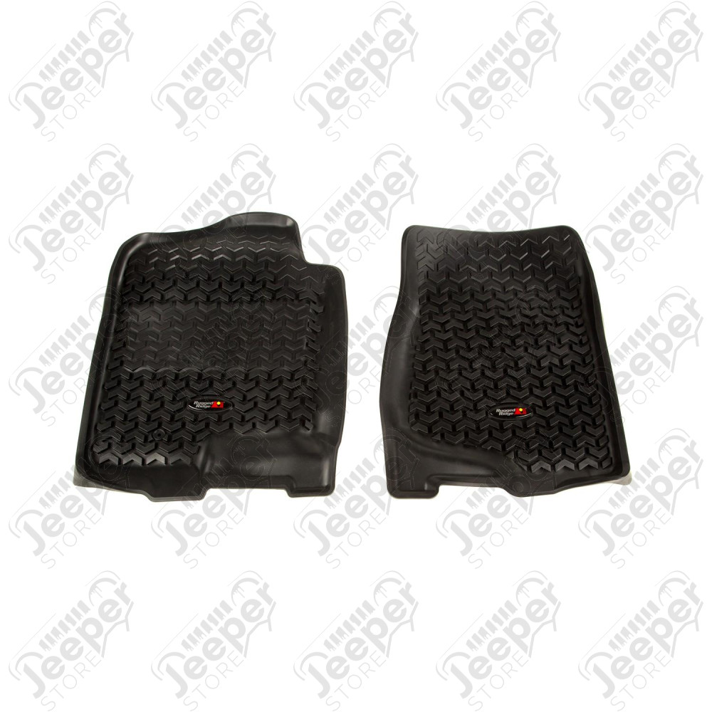 All Terrain Floor Liner Kit, Black 07-11 GM Extended Cab Trucks