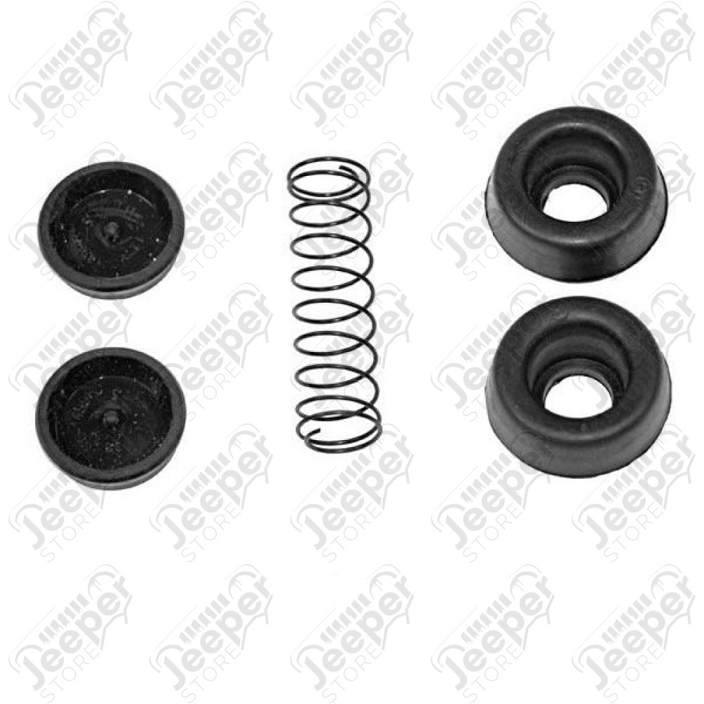 Drum Brake Wheel Cylinder Repair Kit; 87-89 Jeep Wrangler YJ