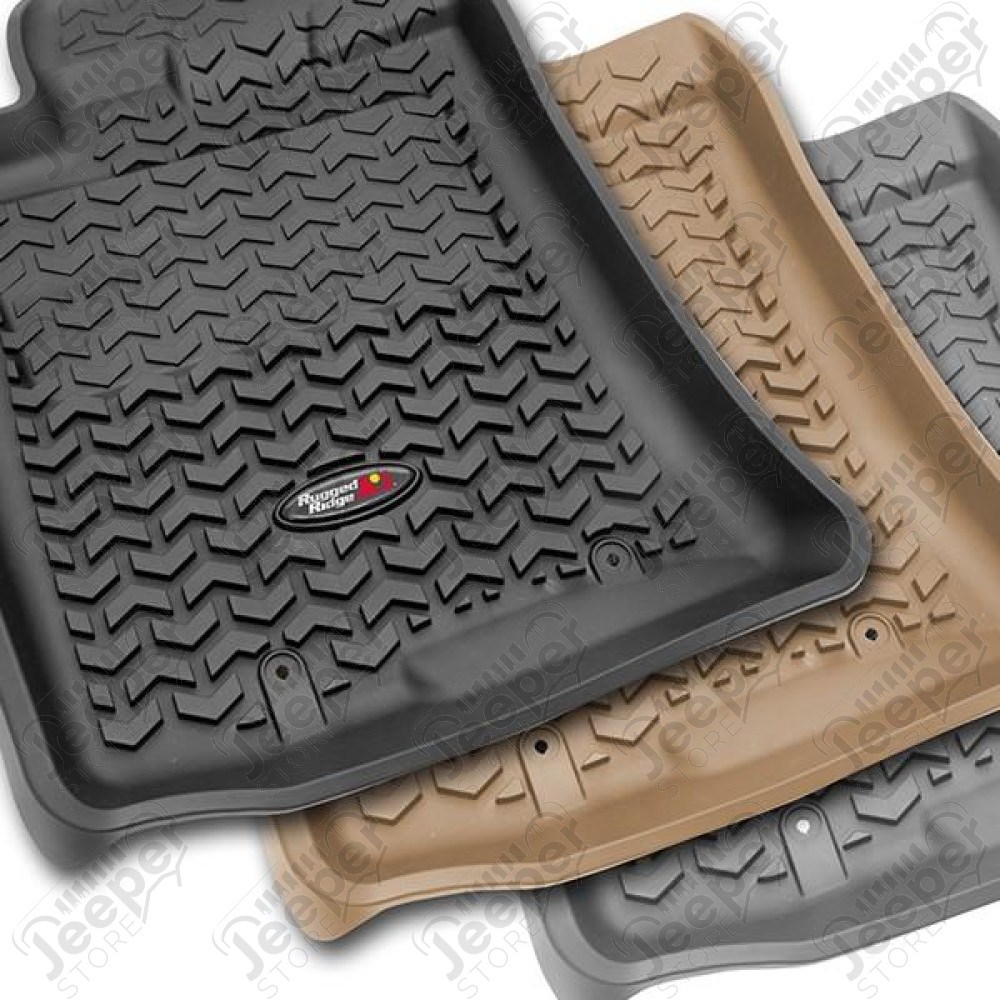 All Terrain Floor Liner, Front Pair, Tan 09-11 Ram 1500-3500 Crew