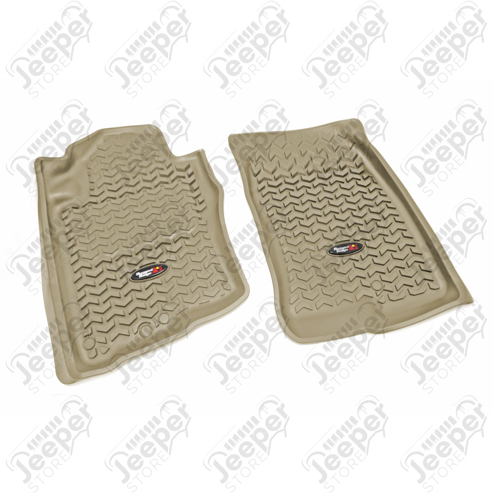 All Terrain Floor Liner, Front Pair, Tan; 05-15 Pathfinder/Xterra