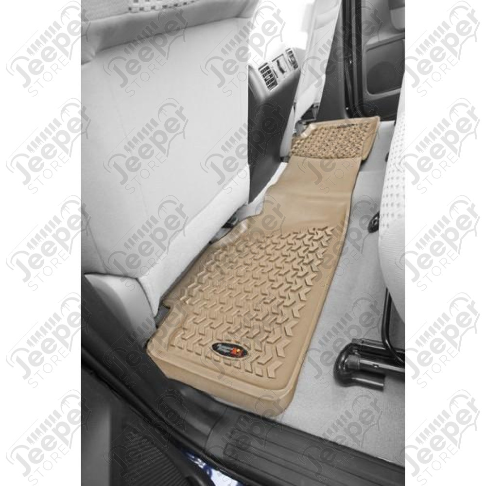 All Terrain Floor Liner, Rear, Tan 05-18 Toyota Tacoma