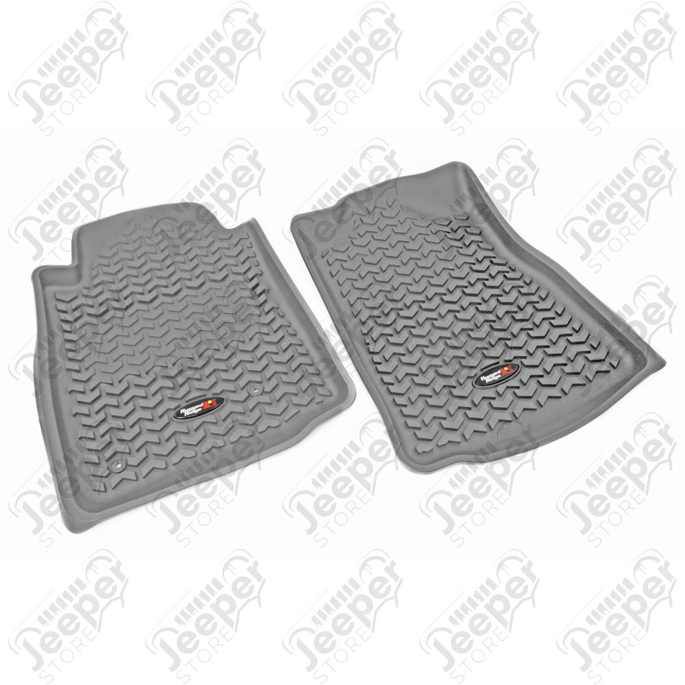 All Terrain Floor Liner, Front Pair, Gray; 08-11 Sequoia/Tundra