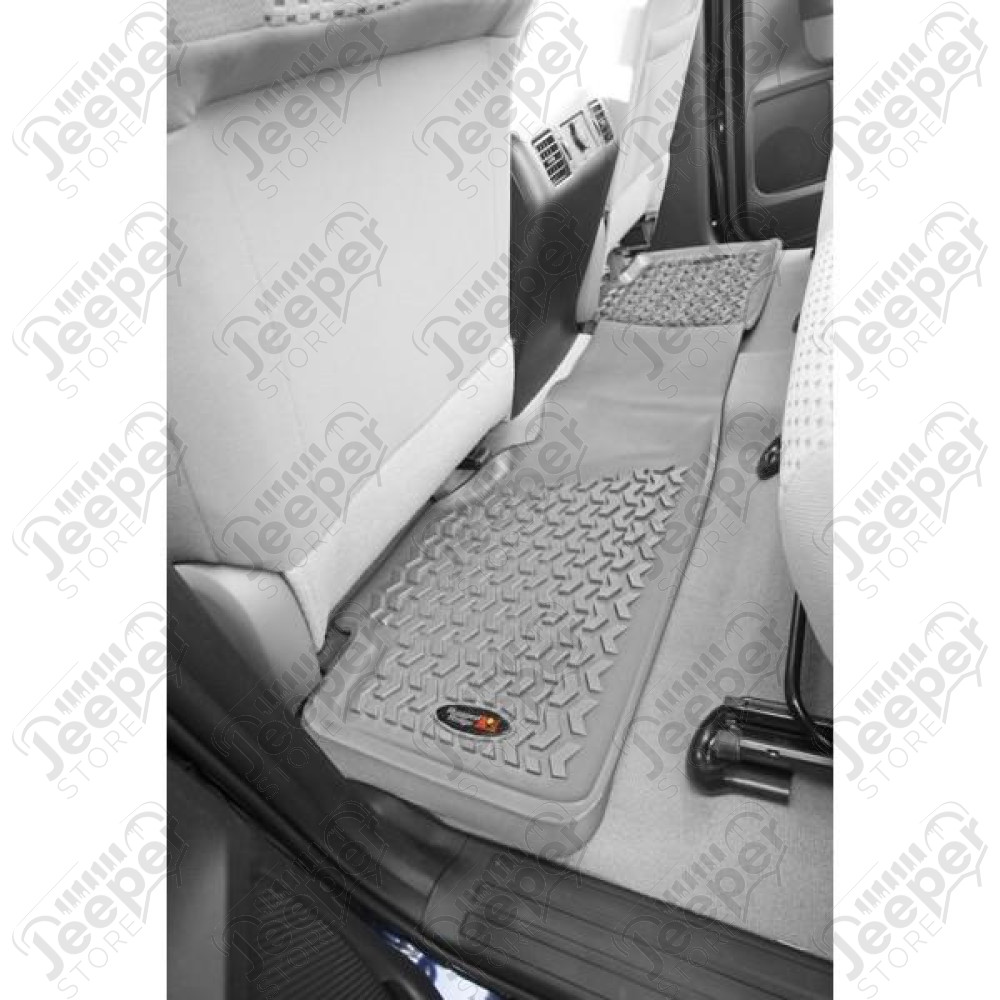 All Terrain Floor Liner, Rear, Gray 05-18 Toyota Tacoma