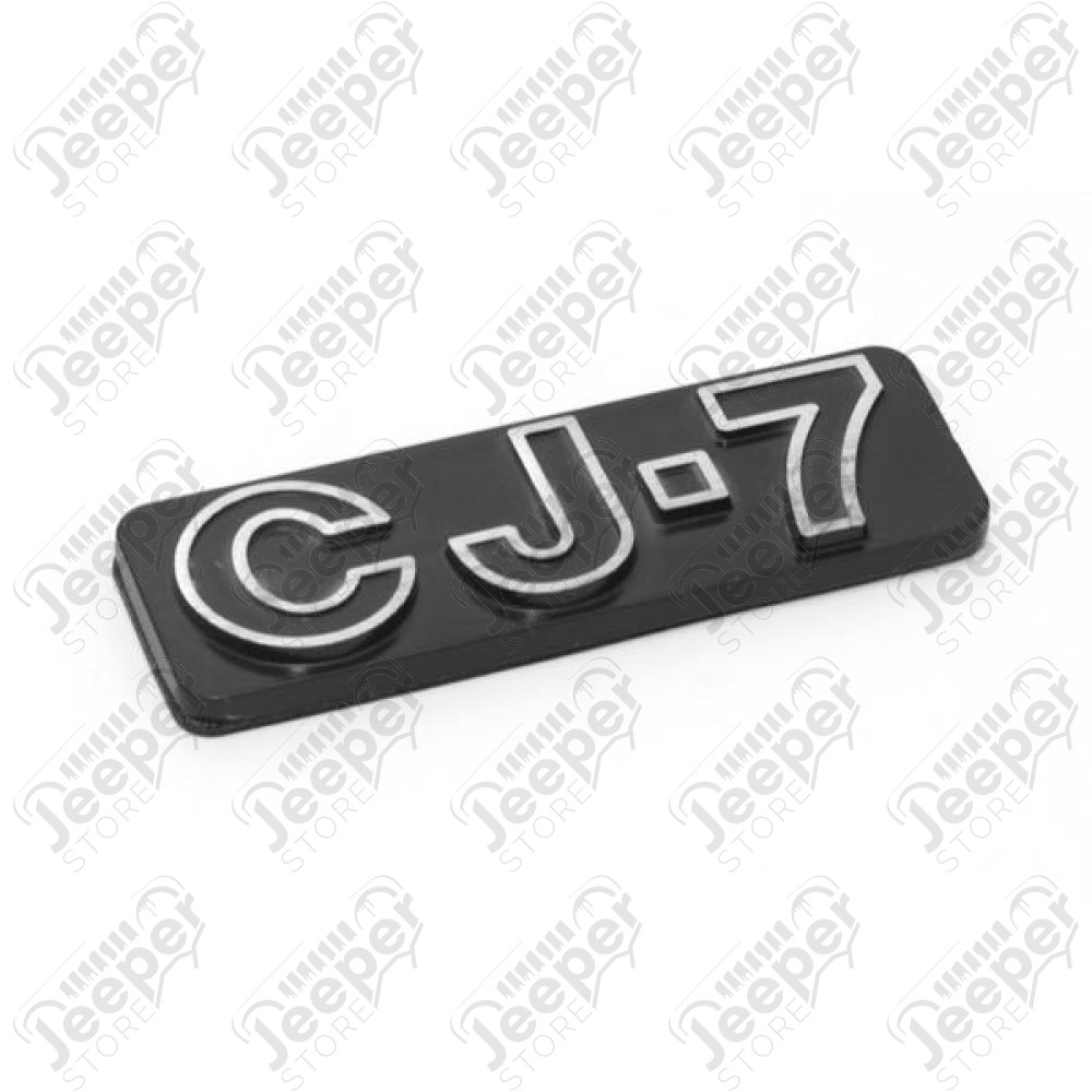 Emblem, CJ7; 76-86 Jeep CJ7
