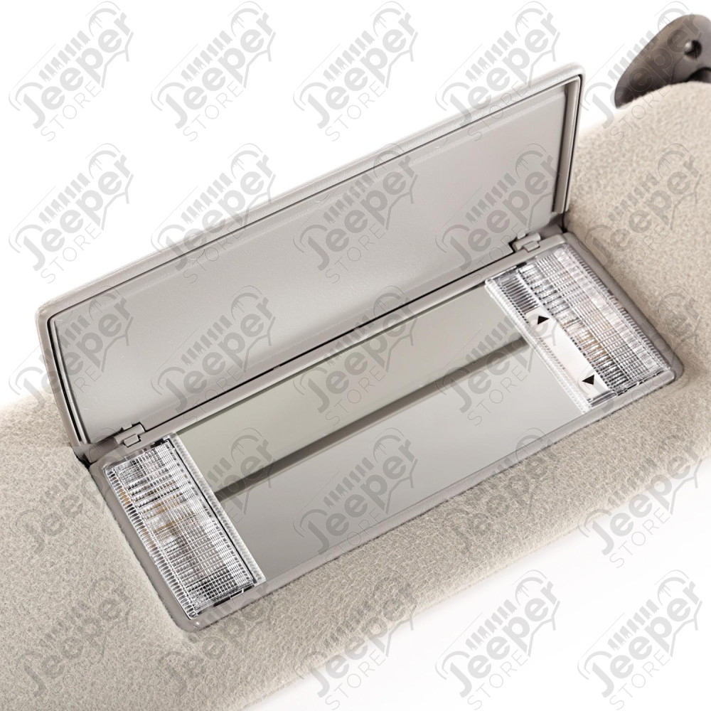 Sun Visor, Right, Lamp, RHD 94-96 Cherokee XJ
