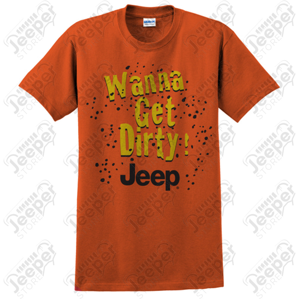 Tee-shirt jeep "wanna get dirty" taille M