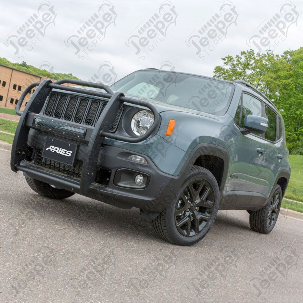 Pare-buffle en acier noir (diamètre tube : 1.5") - Jeep Renegade BU - P1055