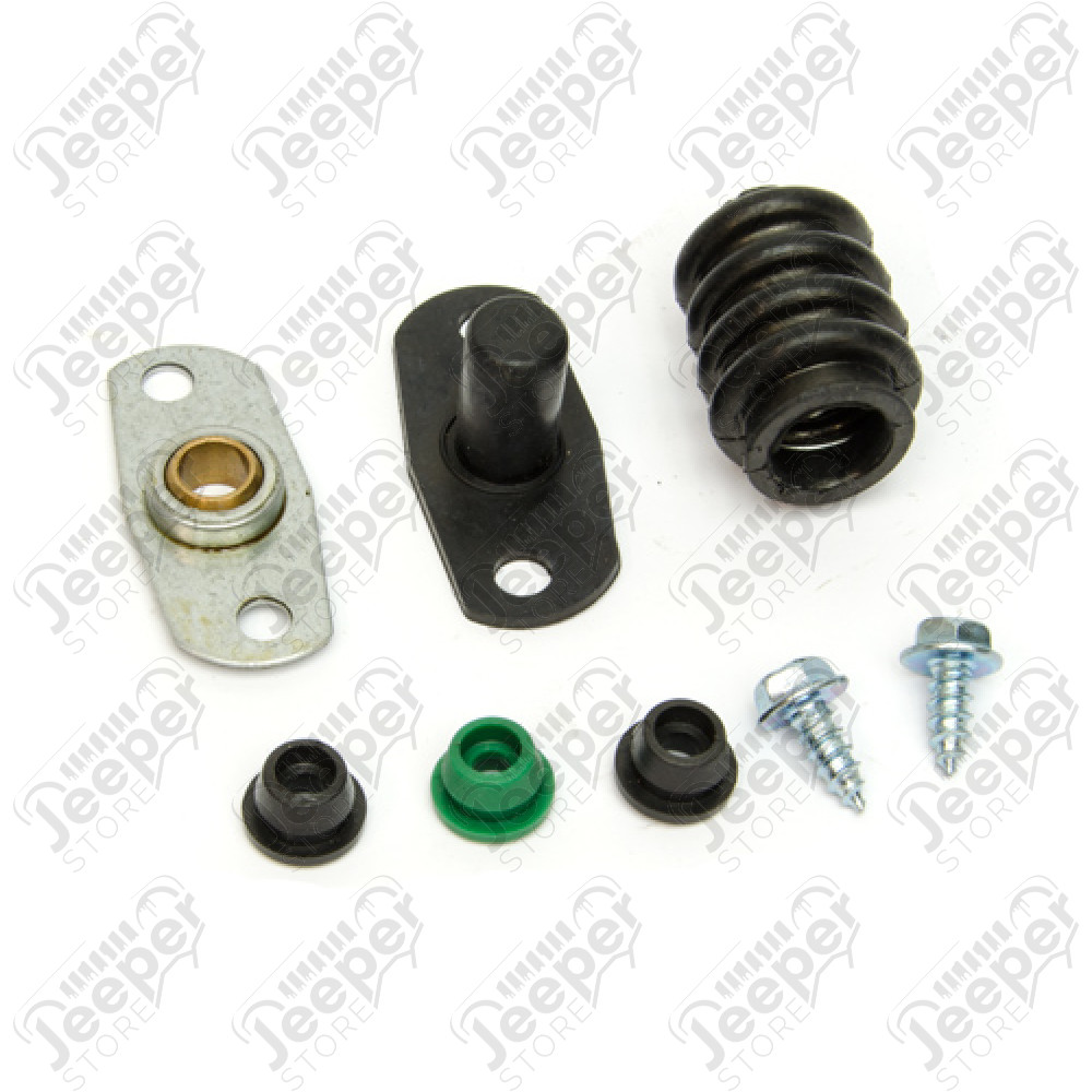 Kit de réparation de silentblocs pour levier de transfert pour NP231 Fits: Jeep CJ (1981-1986) with Auto. Jeep SJ & J-Series (SJ) (1981-1991) with Auto. Jeep Wrangler (YJ) (1987-1995) with Auto. Jeep Wrangler (TJ) (1997-2001) with 231, 242, or 249 T