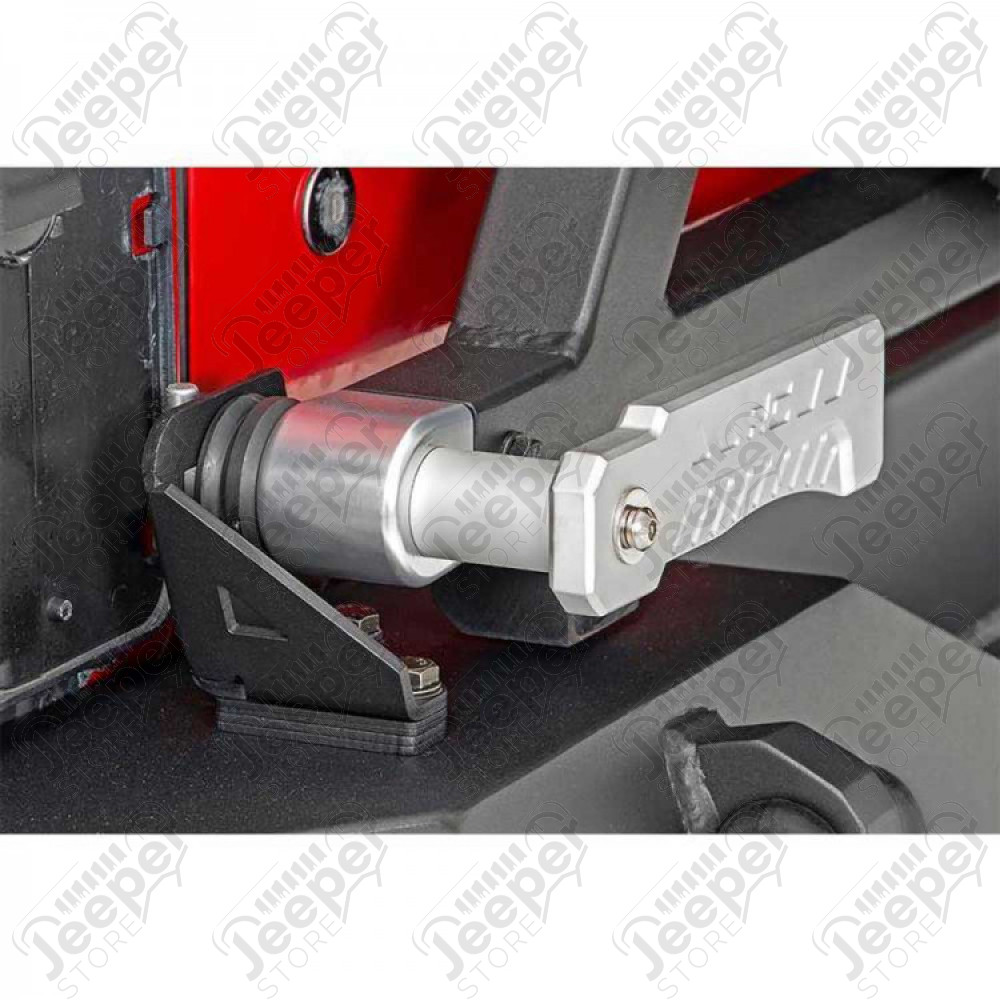 Pare chocs arrière avec porte roue de secours Rock Crawler de chez Rough Country pour Jeep Wrangler JK - RC10594A / 10594A / RC-10594A