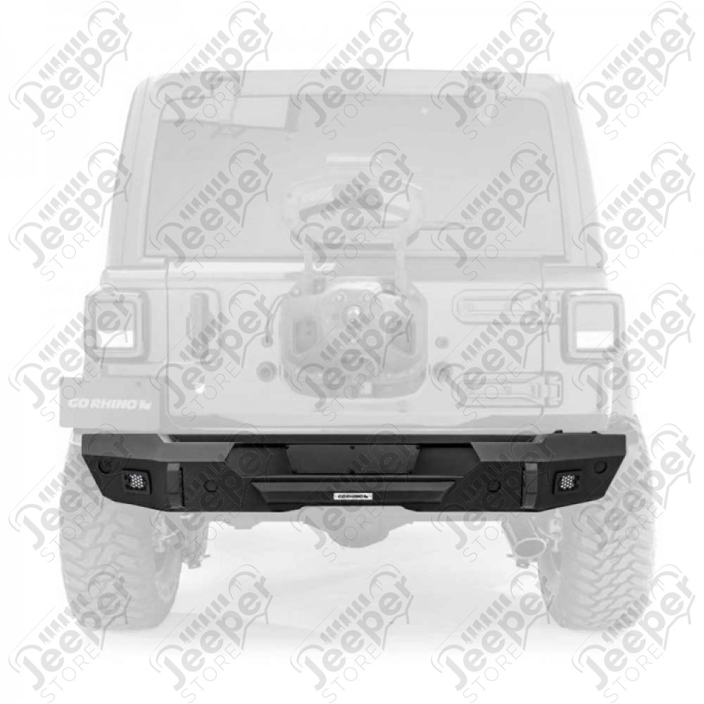 Pare chocs arrière TrailLine avec emplacement pour 4 radars de recul vendu séparément pour Jeep Wrangler JL - GR272110T
