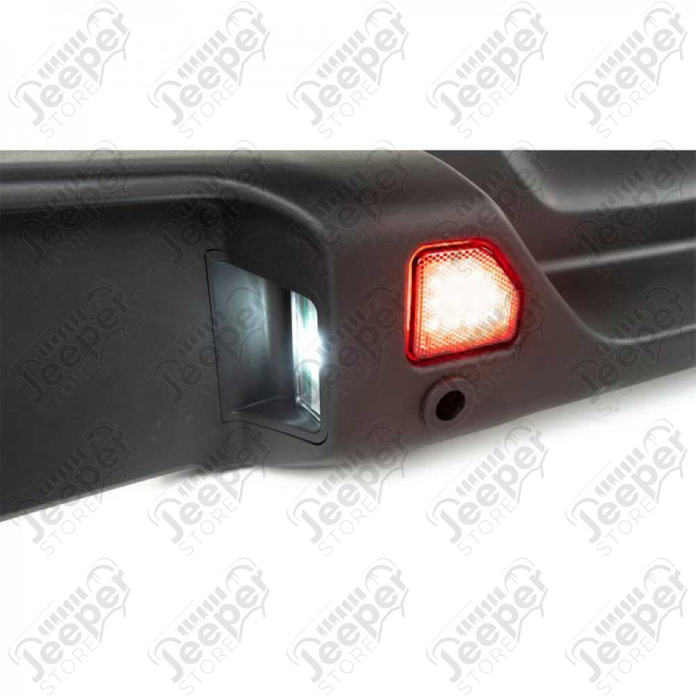 Pare chocs arrière type Rubicon US (en plastique) pour Jeep Wrangler JL Avec trous pour les radars de stationnement. 
