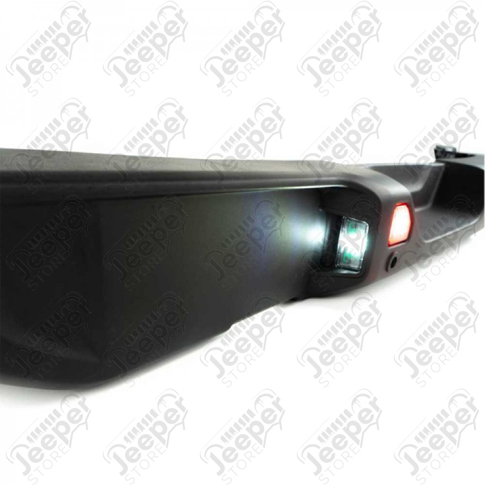 Pare chocs arrière type Rubicon US (en plastique) pour Jeep Wrangler JL Avec trous pour les radars de stationnement. 