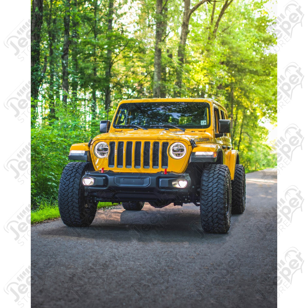 Pare chocs avant version Rubicon US Mopar avec emplacement porte treuil Jeep Wrangler JL