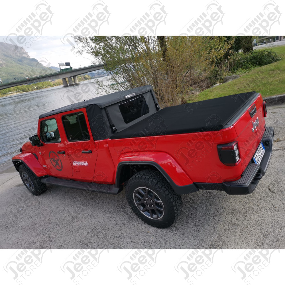 Partie SOFT TOP - Bâche JT Soft Top SUNTOP - Couleur : Deep Sand (sable) - Jeep Gladiator JT - JTSTGDS